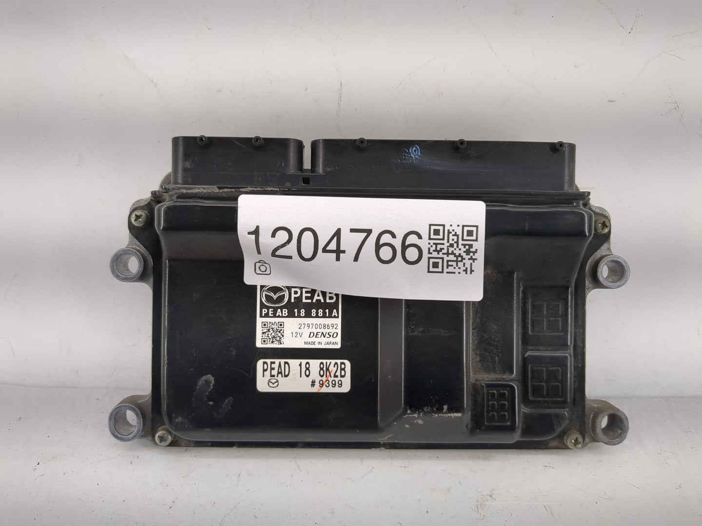 2014-2016 Mazda 3 PCM Engine Control Computer ECU ECM PCU OEM P/N:PE AB 18 881A Fits Fits 2014 2015 2016 OEM Used Auto Parts