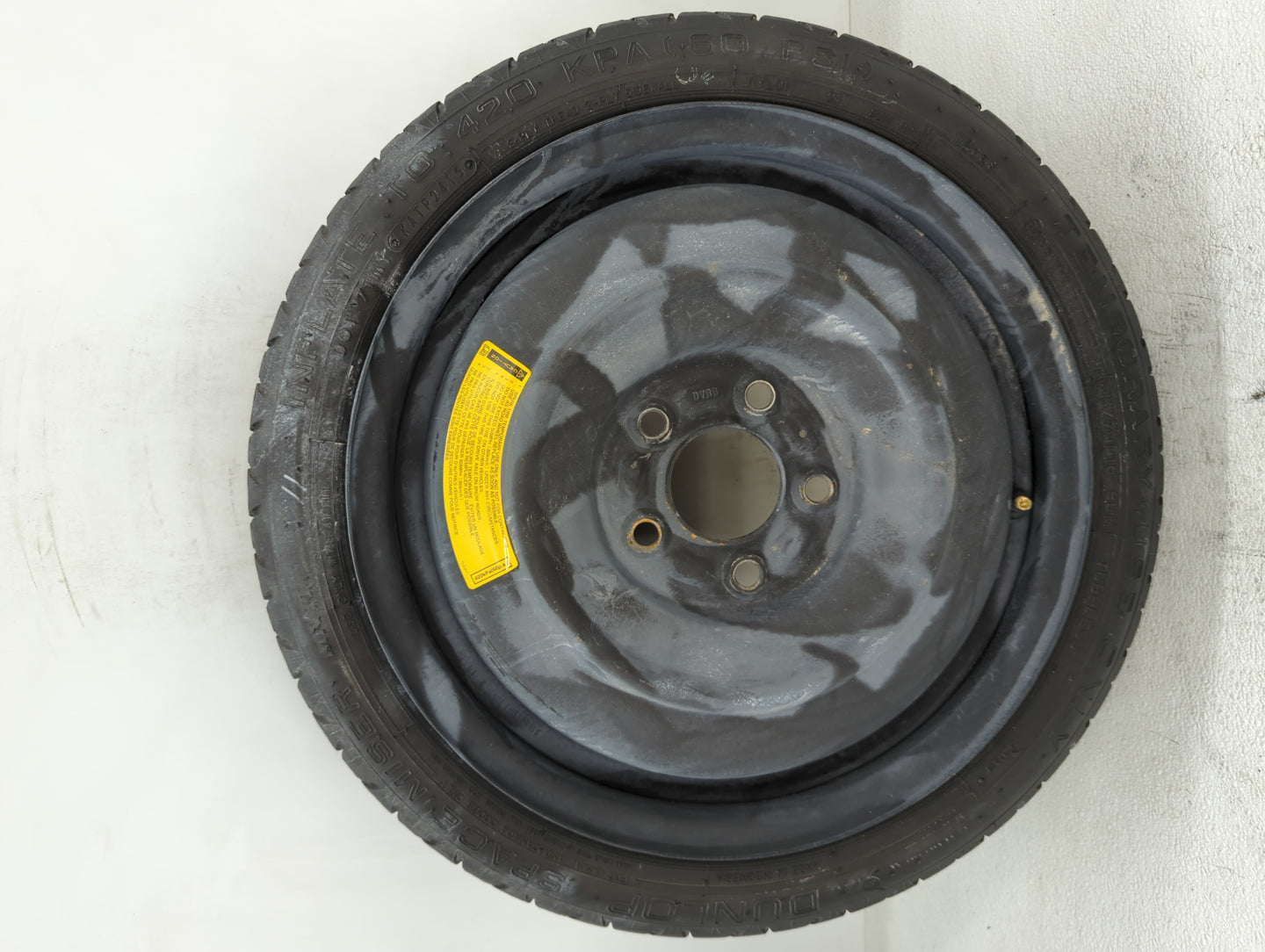 2014-2018 Mazda 3 Spare Donut Tire Wheel Rim Oem - Oemusedautoparts1.com