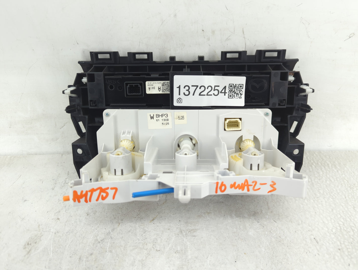 2014-2016 Mazda 3 Climate Control Module Temperature AC/Heater Replacement P/N:BHP161190B Fits Fits 2014 2015 2016 OEM Used 