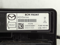 2014-2016 Mazda 3 Fusebox Fuse Box Panel Relay Module P/N:KDY5-675X0 Fits Fits 2014 2015 2016 OEM Used Auto Parts - Oemuseda