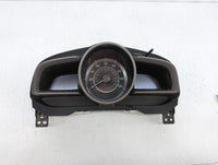 2014 Mazda 3 Instrument Cluster Speedometer Gauges P/N:BJS7 55 430 HABHN1F, CBJS9D, HABHN1B Fits OEM Used Auto Parts - Oemus