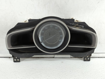2014 Mazda 3 Instrument Cluster Speedometer Gauges P/N:BJS7 55 430 HABHN1F, CBJS9D, HABHN1B Fits OEM Used Auto Parts - Oemus