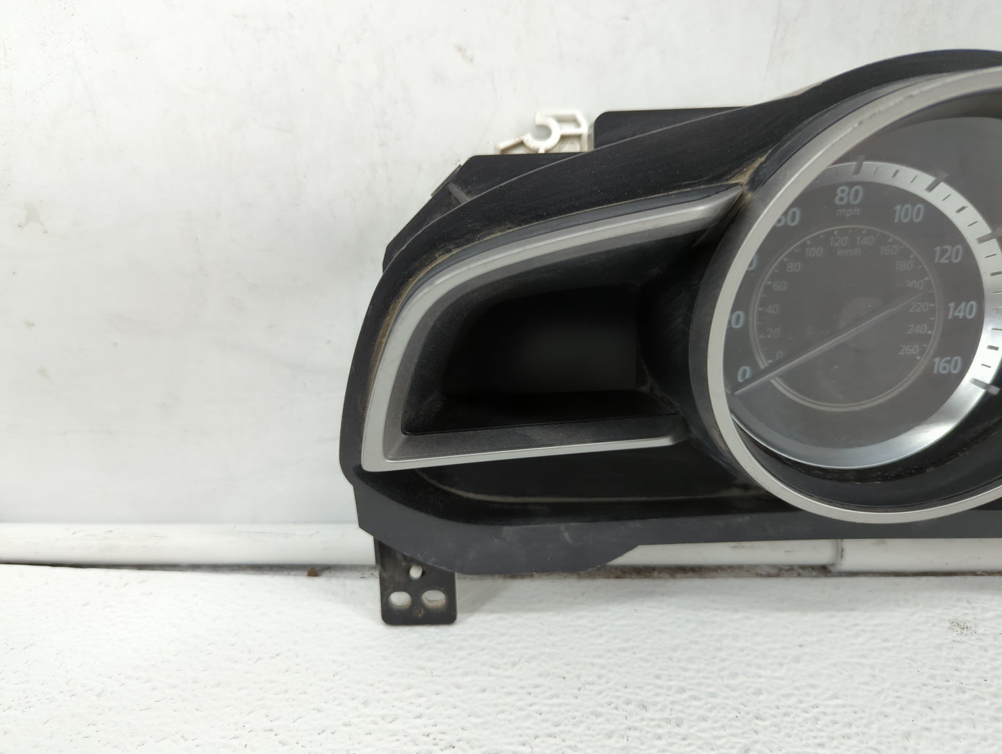 2014 Mazda 3 Instrument Cluster Speedometer Gauges P/N:BJS7 55 430 HABHN1F, CBJS9D, HABHN1B Fits OEM Used Auto Parts - Oemus