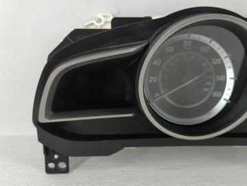 2014-2016 Mazda 3 Instrument Cluster Speedometer Gauges P/N:BHR1 55 430 HABHN1F, 0453814 Fits Fits 2014 2015 2016 OEM Used Auto Parts