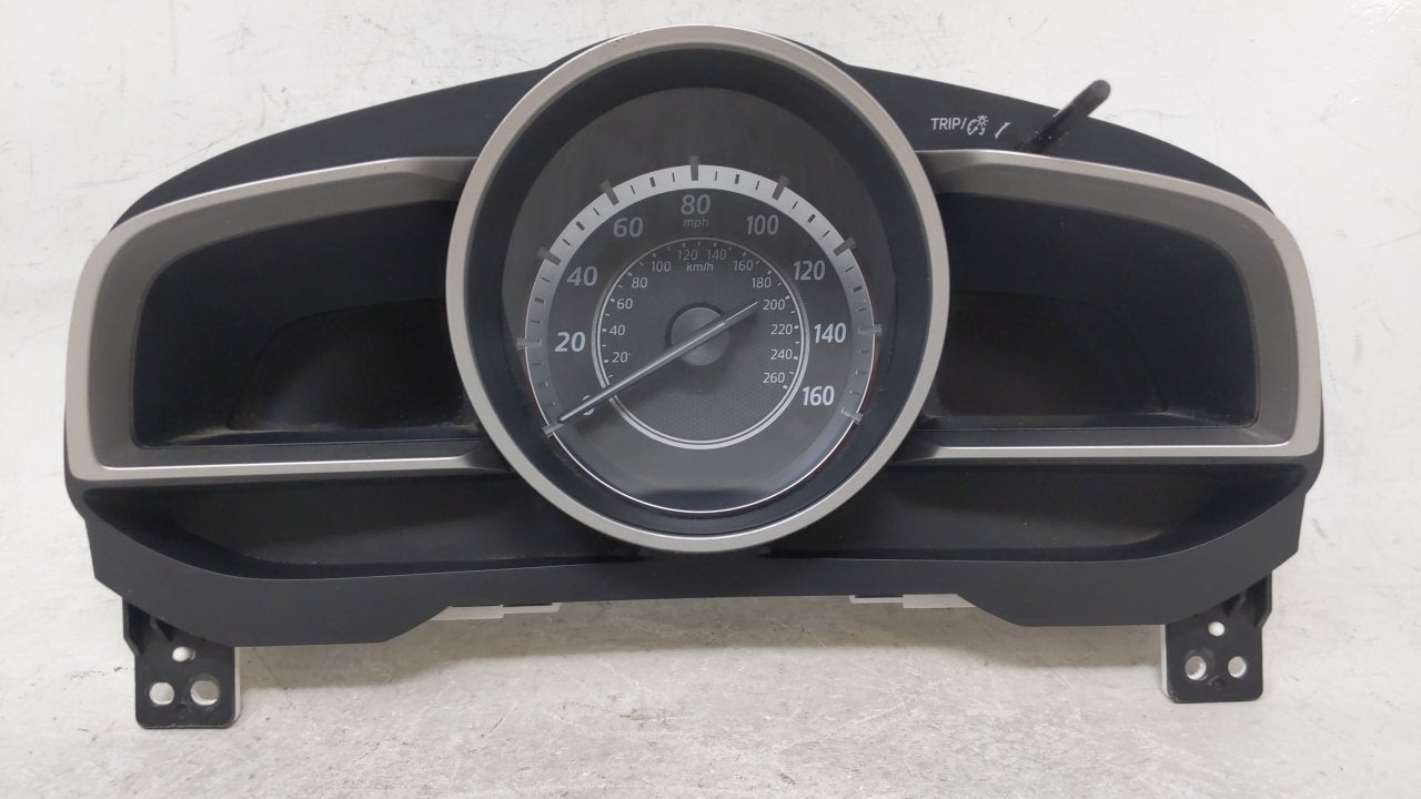 2014 Mazda 3 Instrument Cluster Speedometer Gauges P/N:HABHN1F Fits OEM Used Auto Parts - Oemusedautoparts1.com