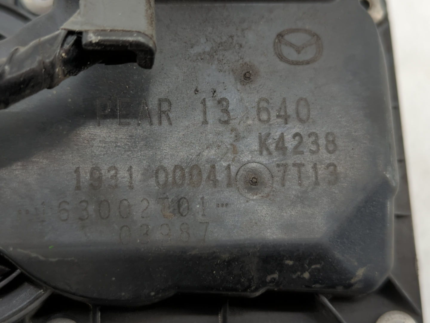 2012-2018 Mazda 3 Throttle Body P/N:1931 00041 Fits Fits 2012 2013 2014 2015 2016 2017 2018 OEM Used Auto Parts - Oemusedaut