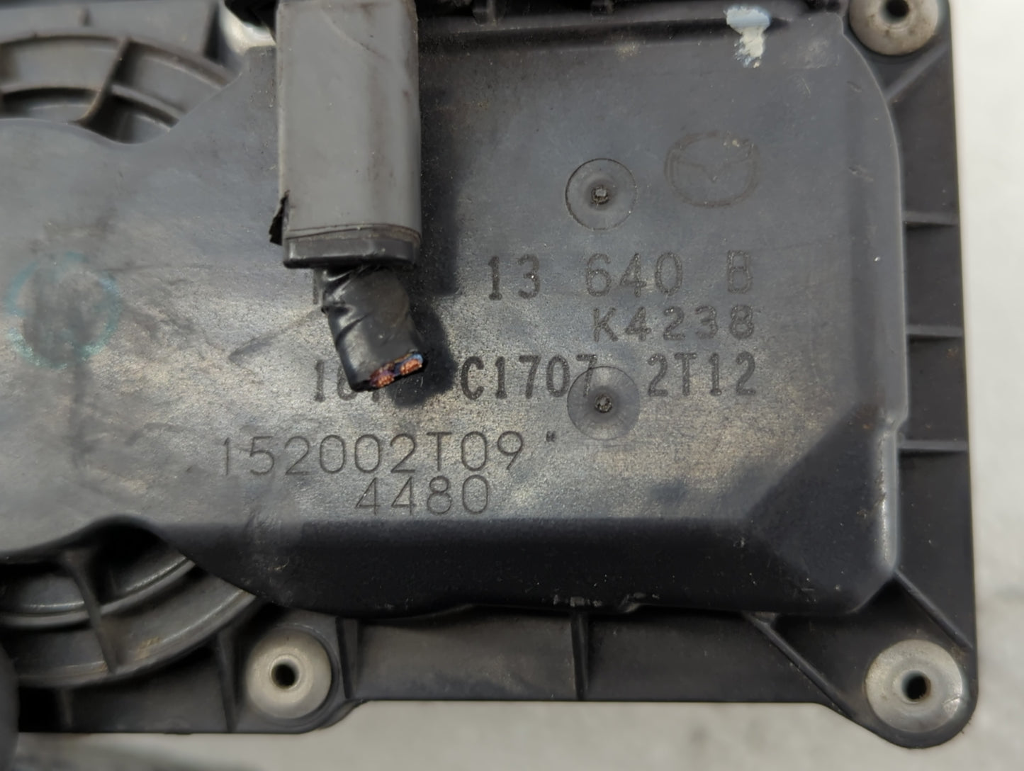 2012-2018 Mazda 3 Throttle Body P/N:152002T09 Fits Fits 2012 2013 2014 2015 2016 2017 2018 OEM Used Auto Parts - Oemusedauto