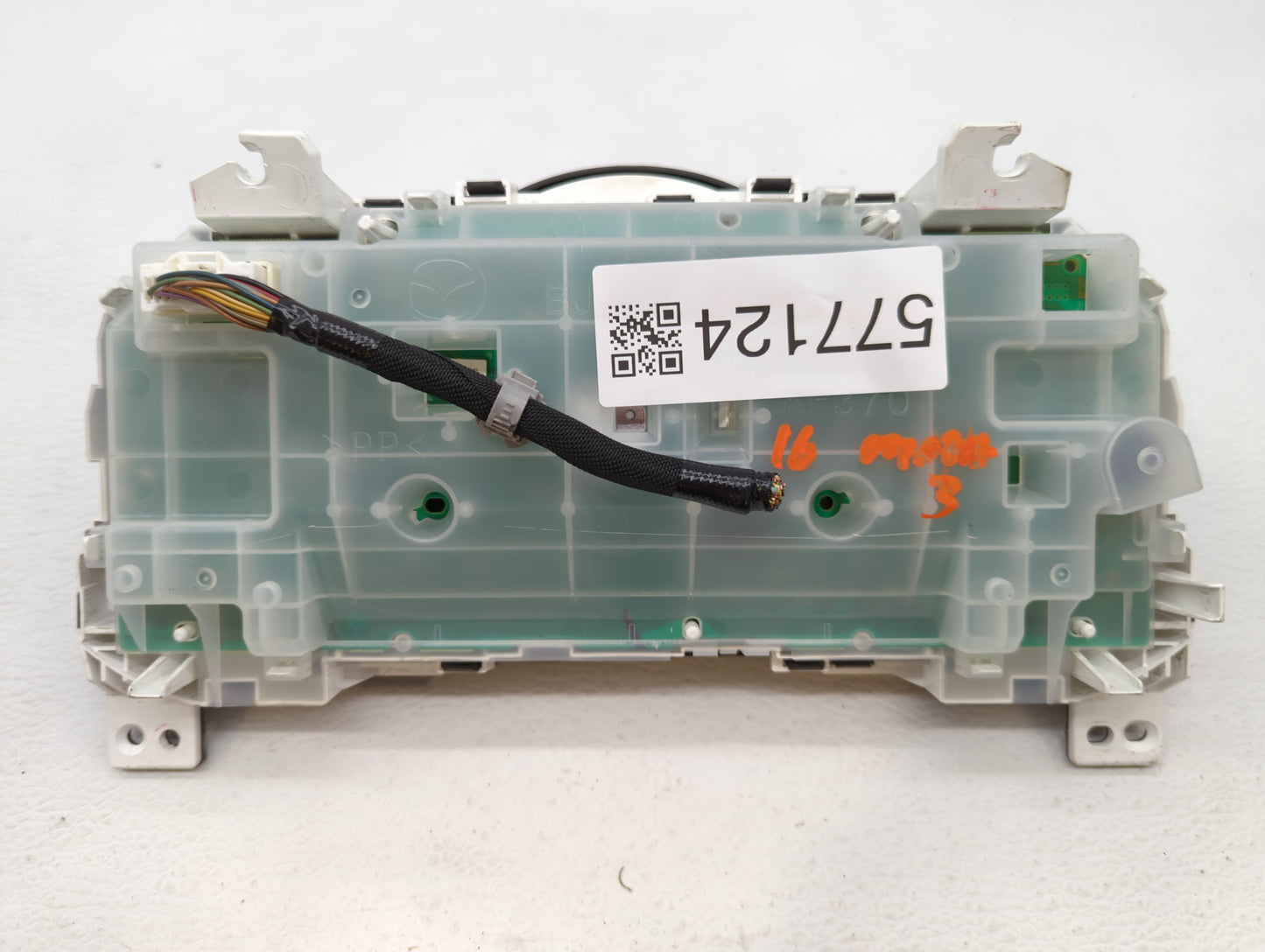 2014-2016 Mazda 3 Instrument Cluster Speedometer Gauges P/N:0129185 Fits Fits 2014 2015 2016 OEM Used Auto Parts - Oemusedau