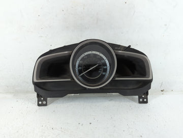 2014-2016 Mazda 3 Instrument Cluster Speedometer Gauges P/N:BJS7 55 430 Fits Fits 2014 2015 2016 OEM Used Auto Parts - Oemus