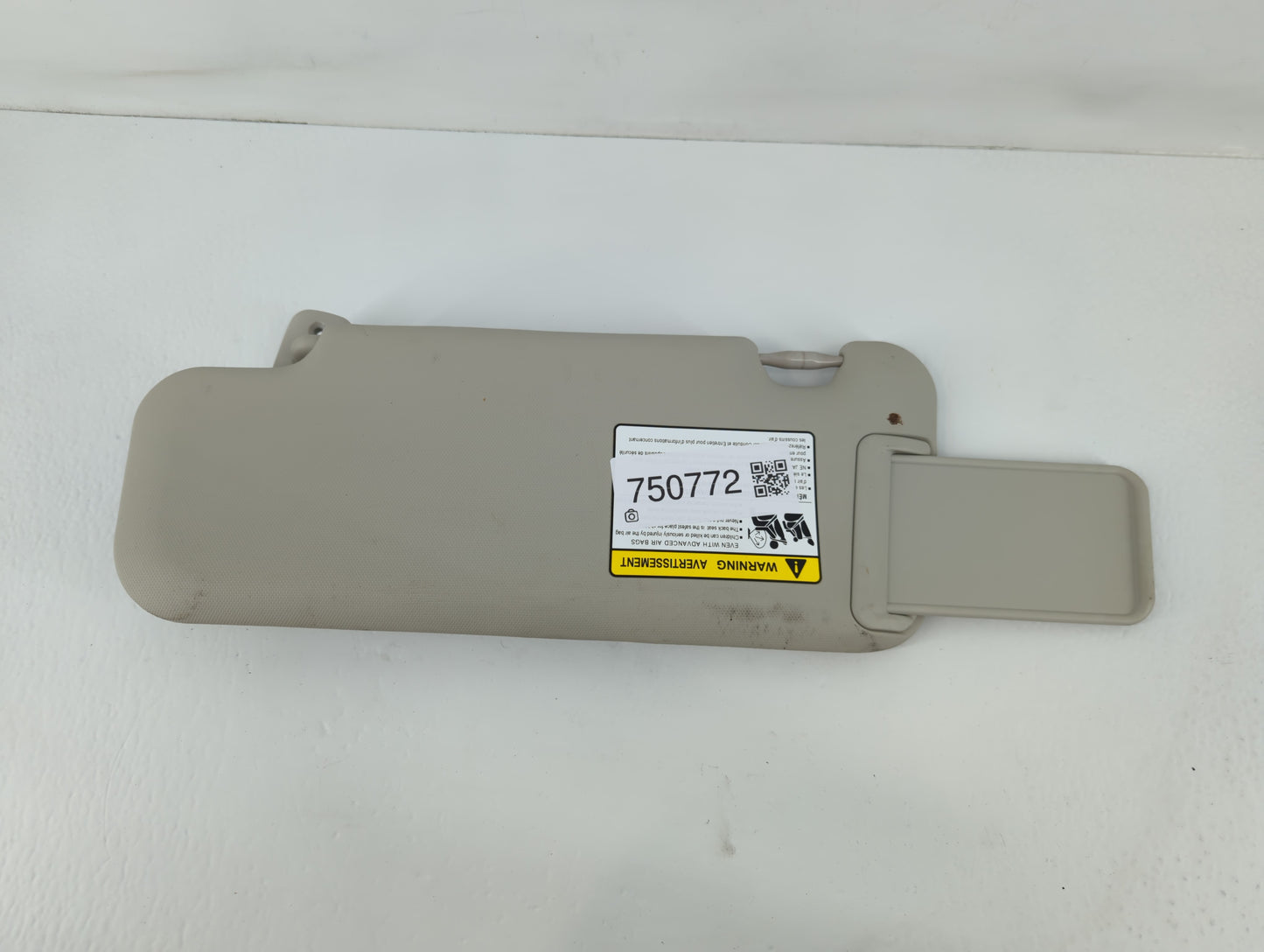 2014-2018 Mazda 3 Sun Visor Shade Replacement Passenger Right Mirror Fits Fits 2014 2015 2016 2017 2018 OEM Used Auto Parts 
