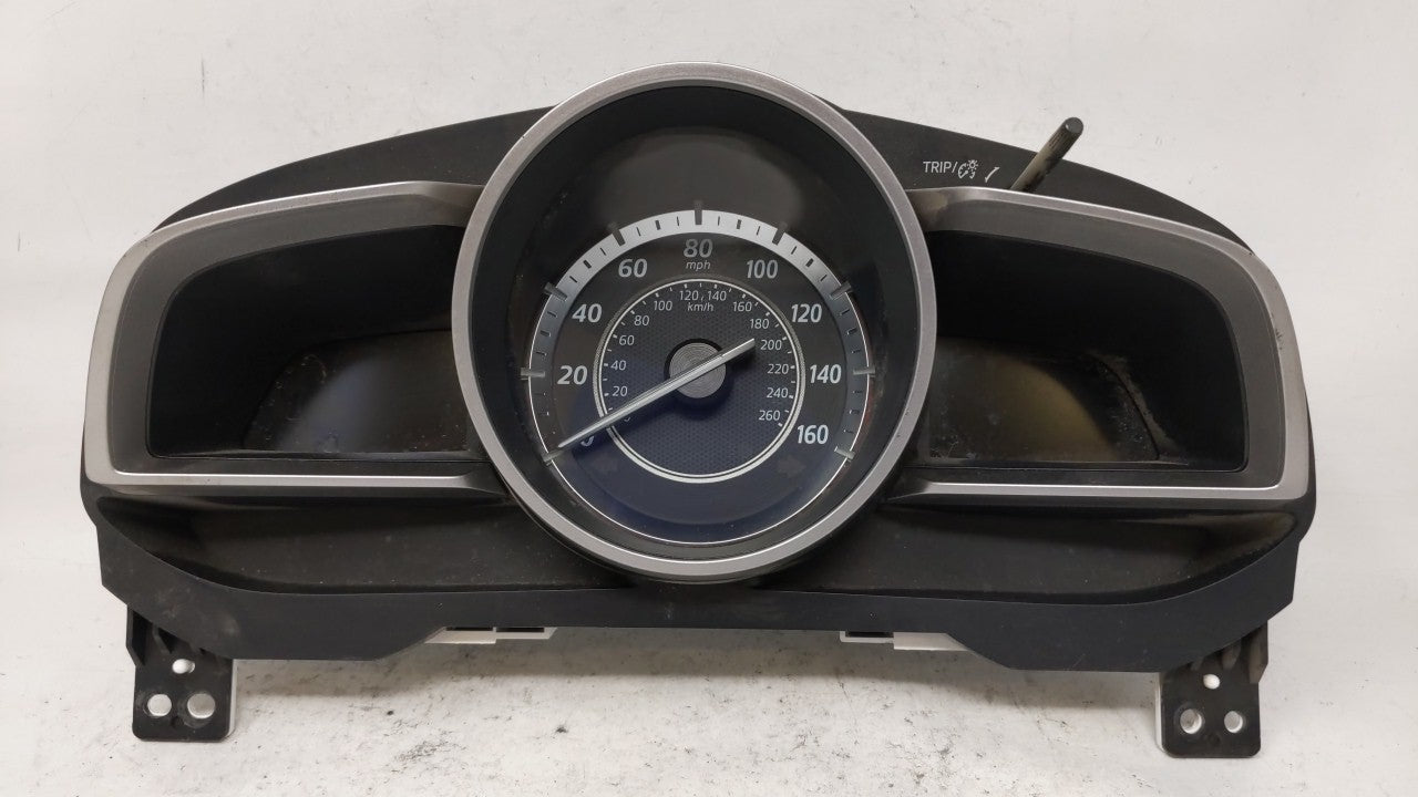 2014 Mazda 3 Instrument Cluster Speedometer Gauges P/N:HABHN1F CBJS9D Fits OEM Used Auto Parts - Oemusedautoparts1.com