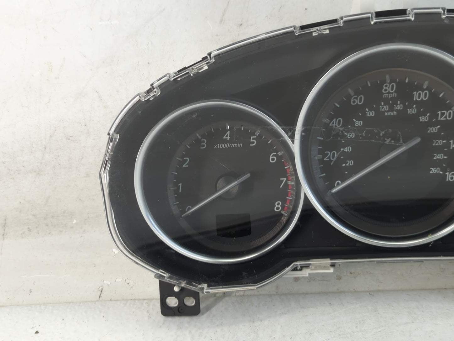 2016 Mazda 5 Instrument Cluster Speedometer Gauges P/N:0724079 GMN6B Fits Fits 2014 2015 2017 OEM Used Auto Parts - Oemuseda