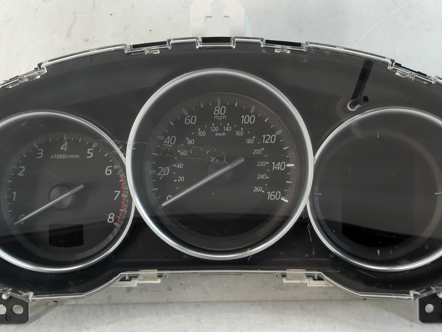 2016 Mazda 5 Instrument Cluster Speedometer Gauges P/N:0724079 GMN6B Fits Fits 2014 2015 2017 OEM Used Auto Parts - Oemuseda