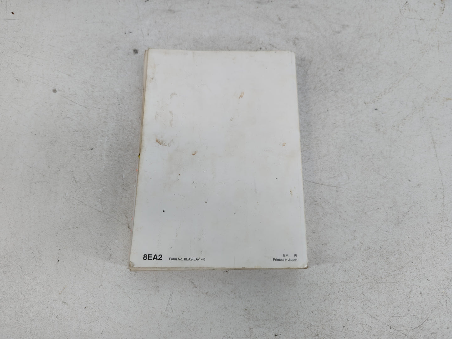 2016 Mazda 6 Owners Manual Book Guide P/N:8EA2-EA-14K OEM Used Auto Parts - Oemusedautoparts1.com