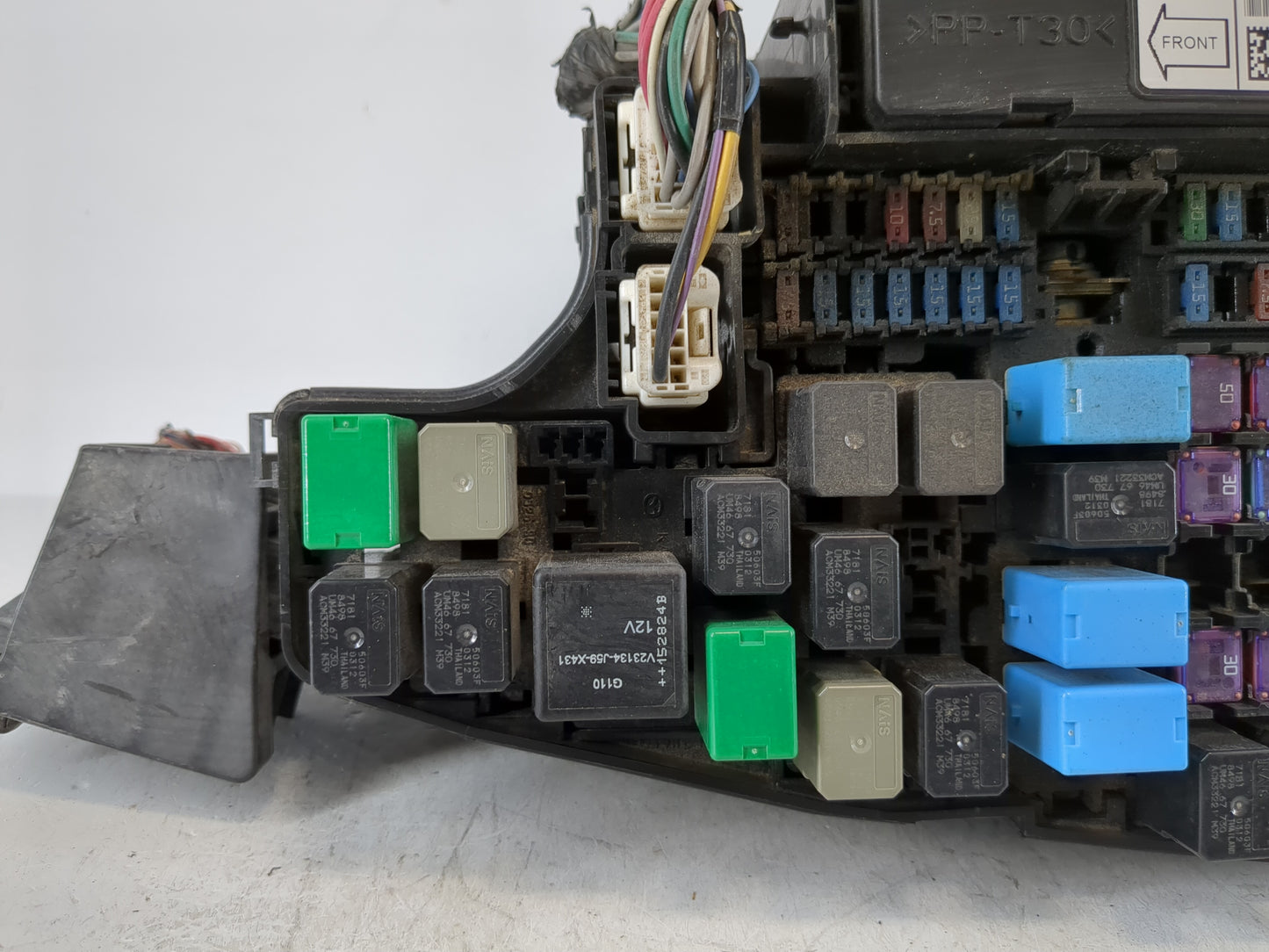2014-2016 Mazda 6 Fusebox Fuse Box Panel Relay Module P/N:KD45 66760 K7005 Fits Fits 2014 2015 2016 OEM Used Auto Parts - Oe