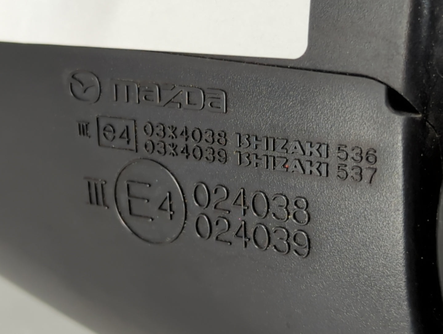 2014-2016 Mazda 6 Side Mirror Replacement Driver Left View Door Mirror P/N:E4024039 E4024038 Fits Fits 2014 2015 2016 OEM Us