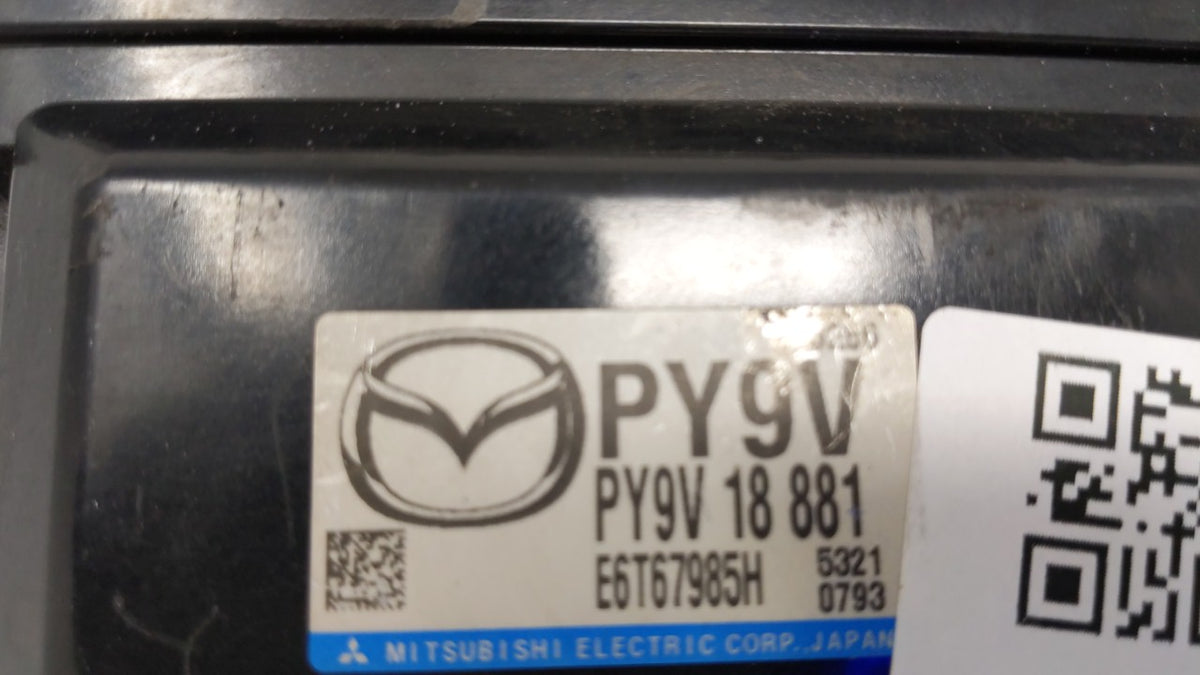 2014-2016 Mazda 6 PCM Engine Control Computer ECU ECM PCU OEM P/N:PY1E 18 881E PY1E 18 881E Fits 2014 2015 2016 OEM Used Aut
