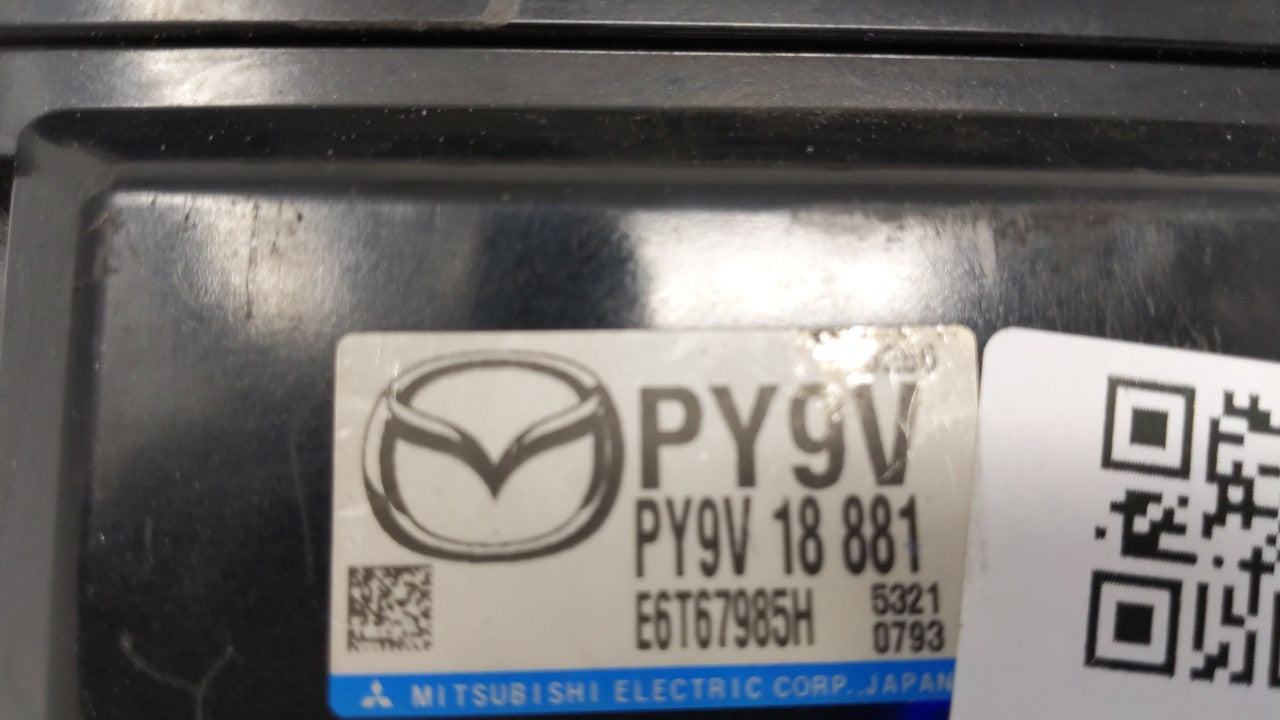 2014 Mazda 6 PCM Engine Control Computer ECU ECM PCU OEM P/N:PY1E 18 881E PY1E 18 881E Fits OEM Used Auto Parts - Oemusedaut