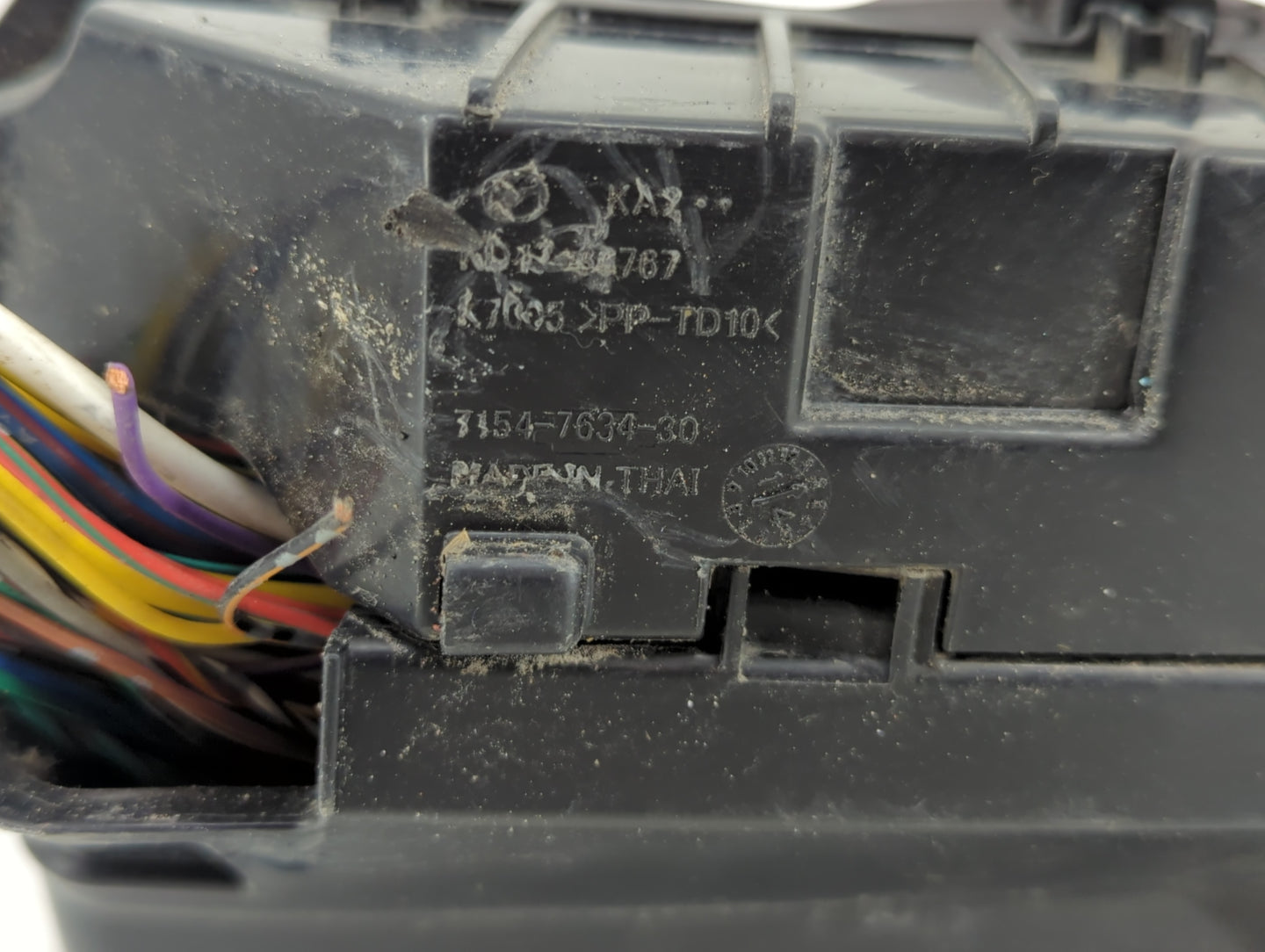 2014-2016 Mazda 6 Fusebox Fuse Box Panel Relay Module P/N:7154-7634-30 G46C-675X0 A, KD45 66760 K7005 Fits Fits 2014 2015 20