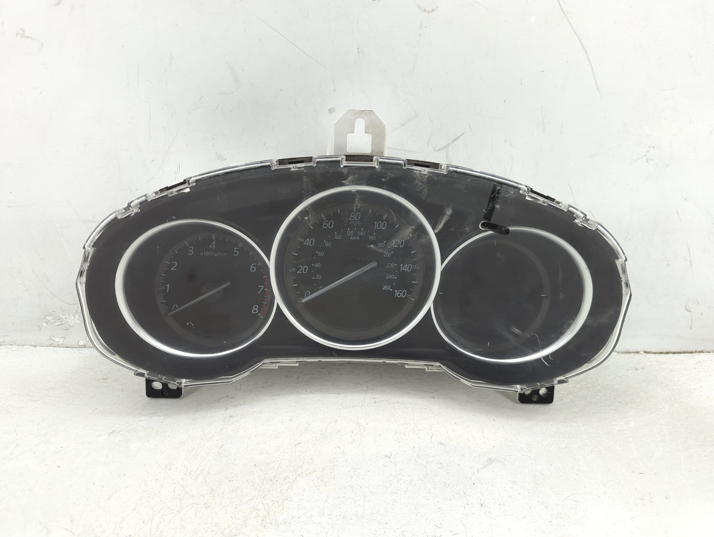 2016 Mazda 6 Instrument Cluster Speedometer Gauges P/N:G46L55430 Fits OEM Used Auto Parts - Oemusedautoparts1.com