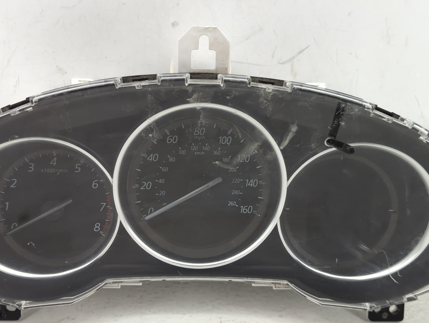 2016 Mazda 6 Instrument Cluster Speedometer Gauges P/N:G46L55430 Fits OEM Used Auto Parts - Oemusedautoparts1.com