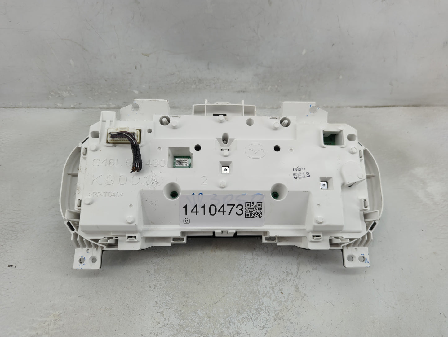 2016 Mazda 6 Instrument Cluster Speedometer Gauges P/N:G46L55430 Fits OEM Used Auto Parts - Oemusedautoparts1.com