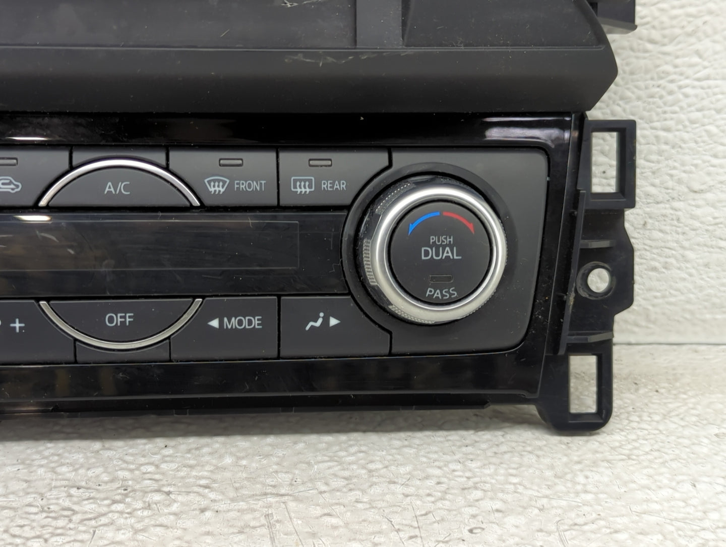 2016 Mazda 6 Climate Control Module Temperature AC/Heater Replacement Fits OEM Used Auto Parts - Oemusedautoparts1.com