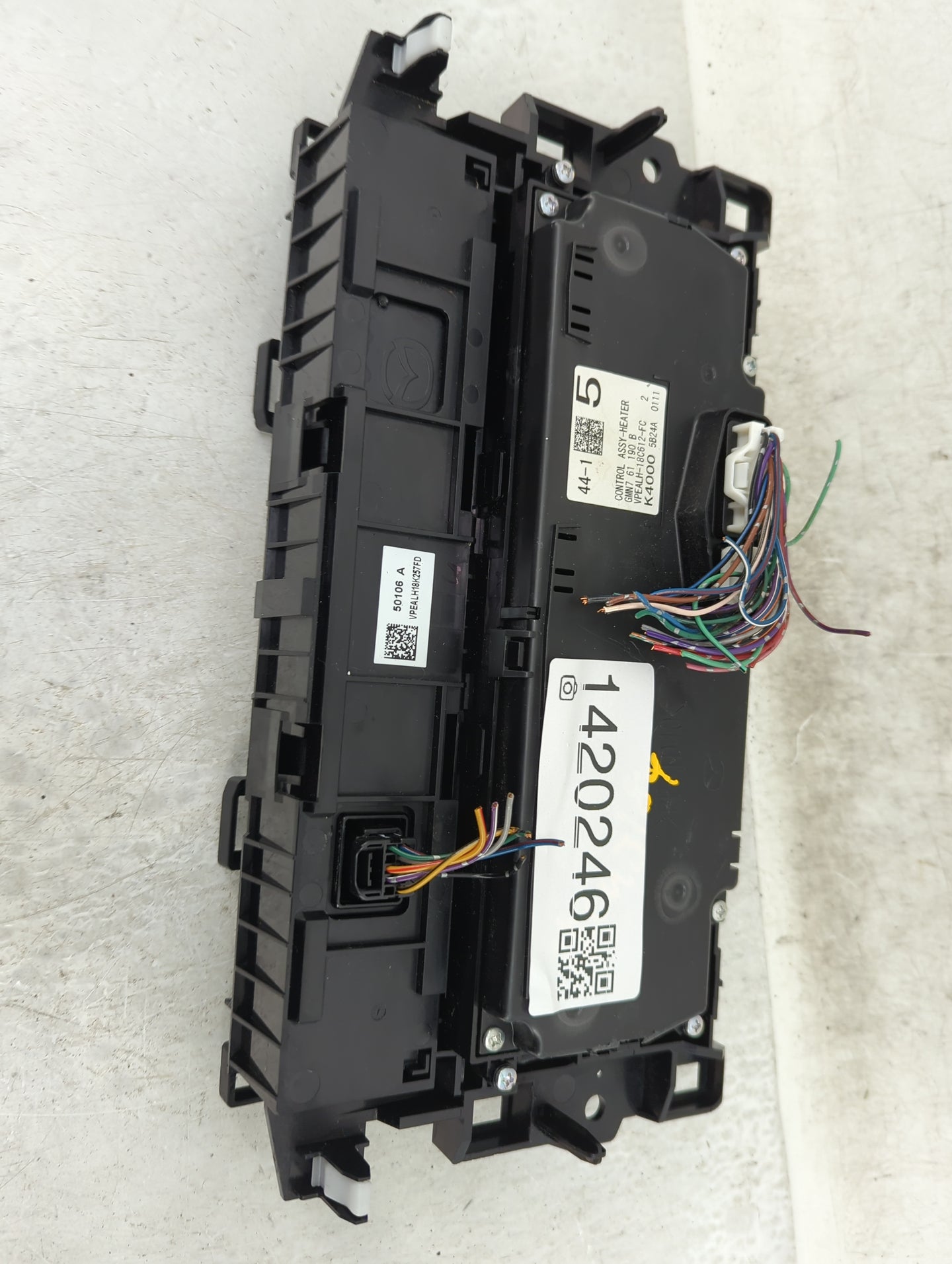 2016 Mazda 6 Climate Control Module Temperature AC/Heater Replacement P/N:GMN7 61 190 B Fits OEM Used Auto Parts - Oemusedau