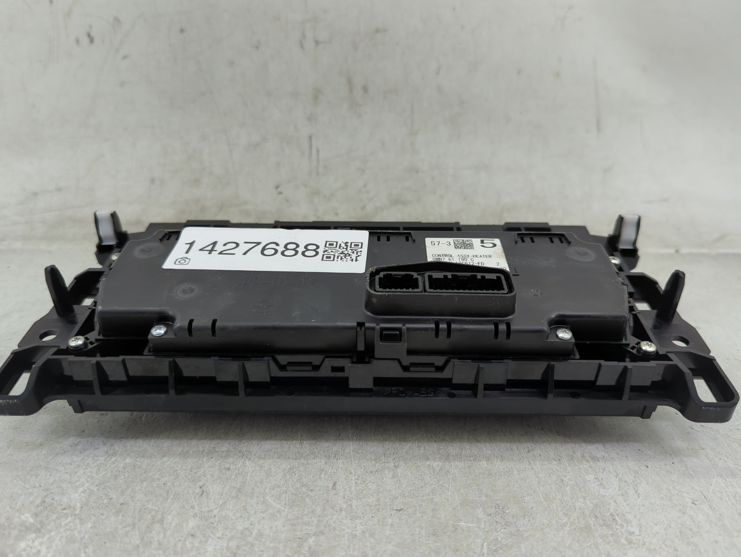 2016 Mazda 6 Climate Control Module Temperature AC/Heater Replacement Fits OEM Used Auto Parts - Oemusedautoparts1.com