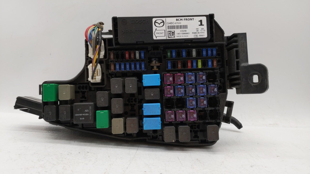 2014-2016 Mazda 6 Fusebox Fuse Box Panel Relay Module Fits Fits 2014 2015 2016 OEM Used Auto Parts - Oemusedautoparts1.com