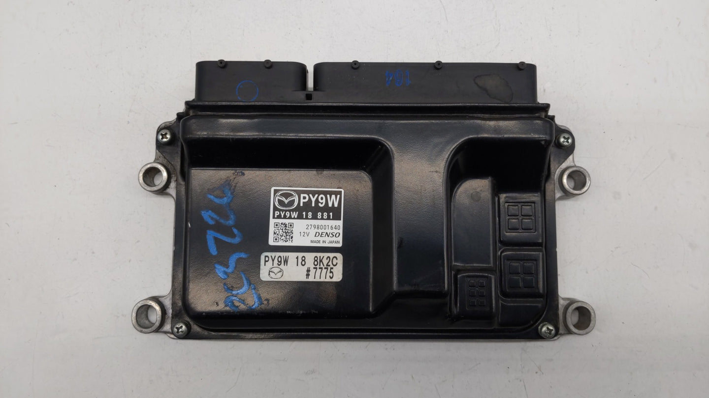 2014-2016 Mazda 6 PCM Engine Control Computer ECU ECM PCU OEM P/N:PY9W 18 881 Fits Fits 2014 2015 2016 OEM Used Auto Parts -