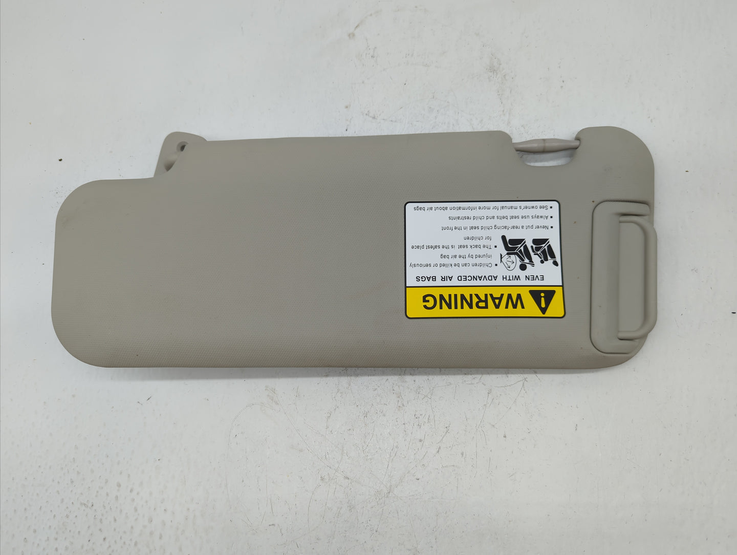 2014 Mazda 6 Sun Visor Shade Replacement Passenger Right Mirror Fits OEM Used Auto Parts - Oemusedautoparts1.com