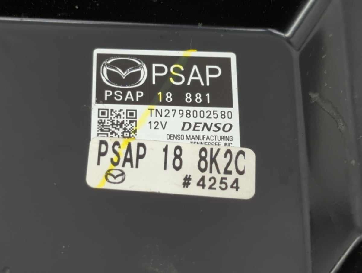 2016-2017 Mazda 6 PCM Engine Control Computer ECU ECM PCU OEM P/N:PSAP 18 881 PY9W 18 881 Fits Fits 2016 2017 2018 OEM Used 