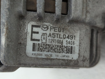 2014 Mazda 6 Alternator Replacement Generator Charging Assembly Engine OEM P/N:PEDD A5TL0491 P53N A5T J0591 AX Fits Fits 2013 OEM Used Auto Parts