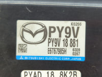 2014 Mazda 6 PCM Engine Control Computer ECU ECM PCU OEM P/N:PY9V 18 881 PZY6 18 881, PYW18 881E, PY9W 18 881 Fits OEM Used 