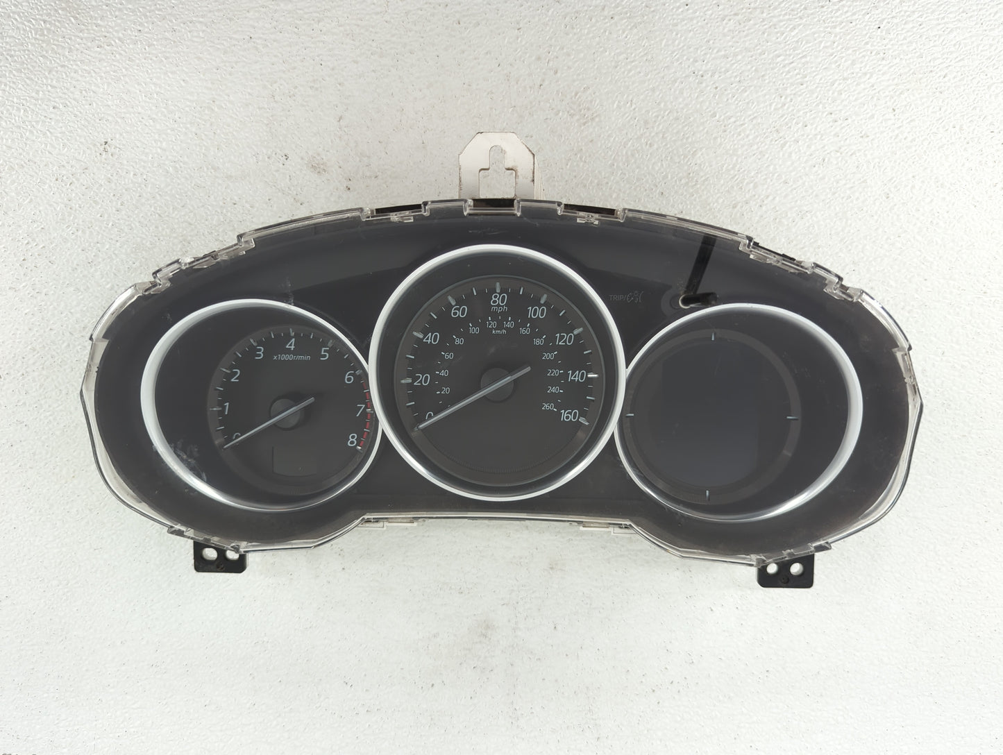 2014 Mazda 6 Instrument Cluster Speedometer Gauges P/N:GJR9D KD4555430, G46L55430, GLK2D Fits OEM Used Auto Parts - Oemuseda
