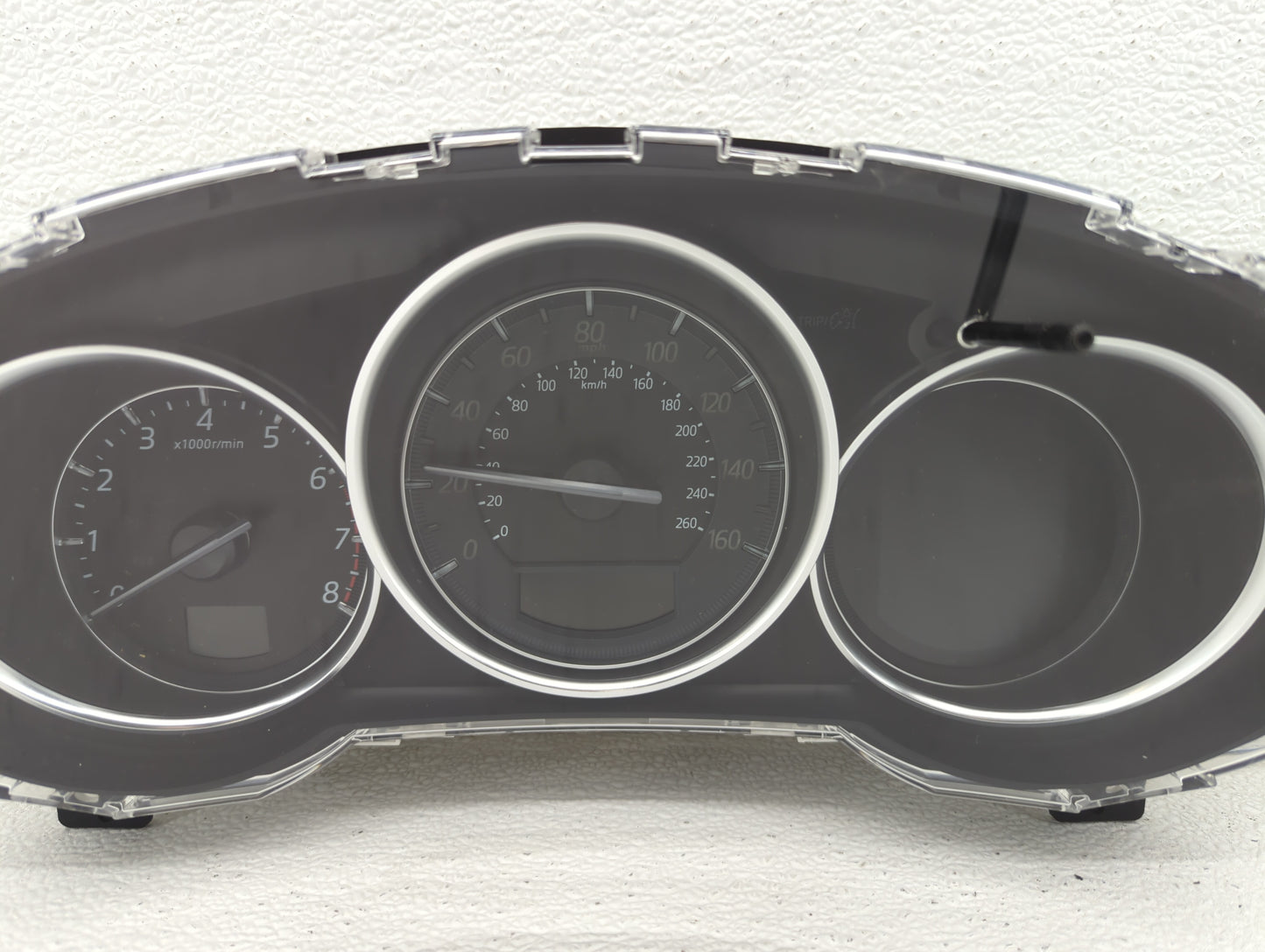 2016 Mazda 6 Instrument Cluster Speedometer Gauges P/N:GNF5 E Fits OEM Used Auto Parts - Oemusedautoparts1.com