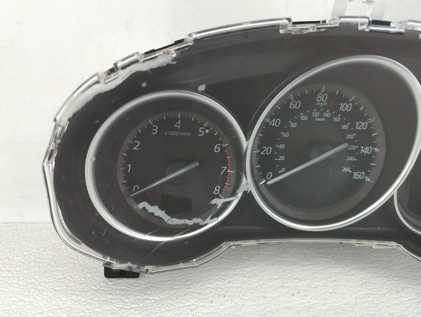 2016 Mazda 6 Instrument Cluster Speedometer Gauges P/N:G46L55430 GMN655471B Fits OEM Used Auto Parts - Oemusedautoparts1.com