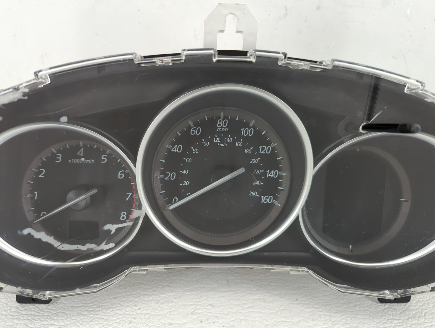 2016 Mazda 6 Instrument Cluster Speedometer Gauges P/N:G46L55430 GMN655471B Fits OEM Used Auto Parts - Oemusedautoparts1.com