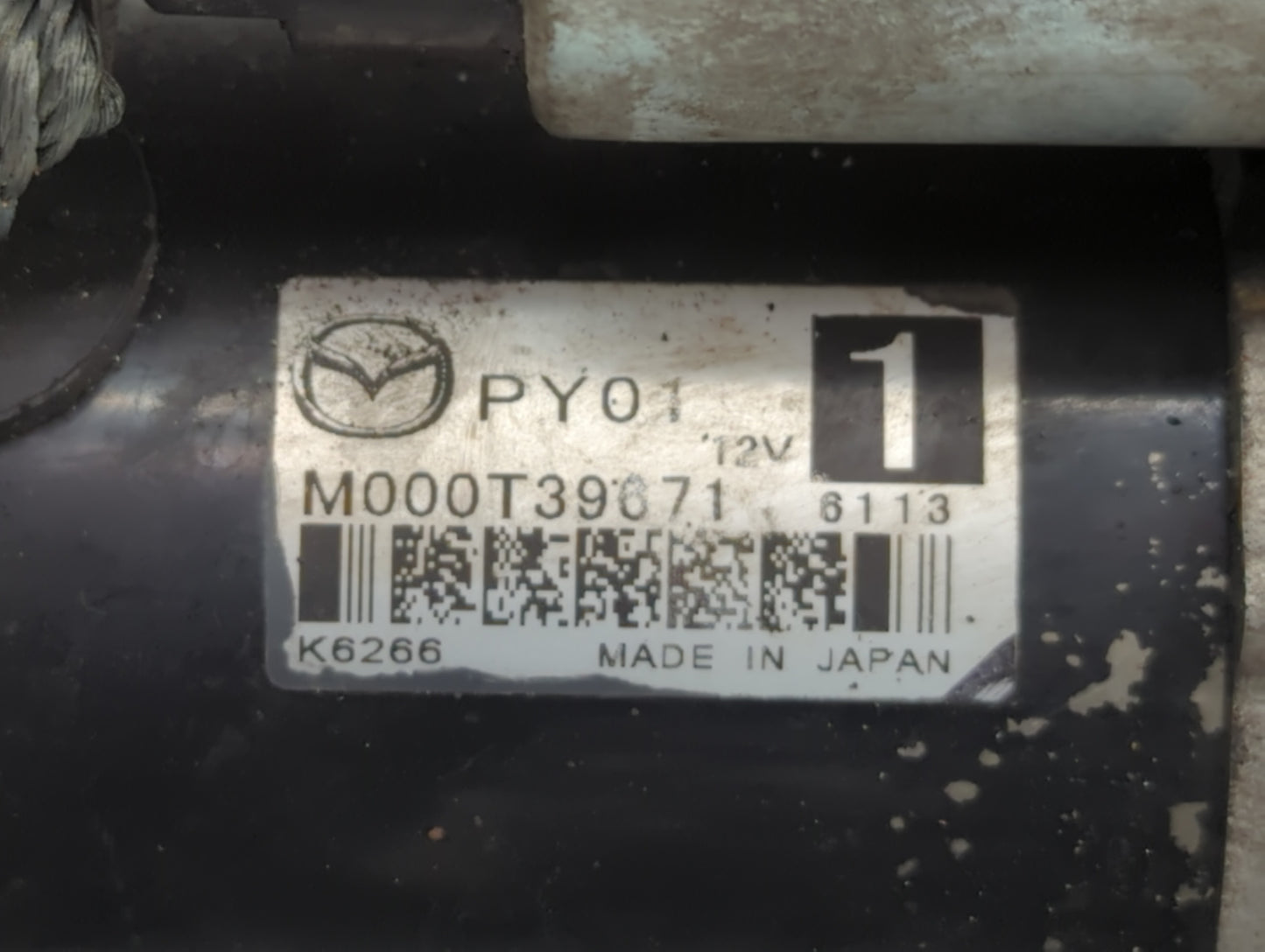2014-2021 Mazda 6 Car Starter Motor Solenoid OEM P/N:M00T39671 Fits Fits 2014 2015 2016 2017 2018 2019 2020 2021 2022 OEM Us