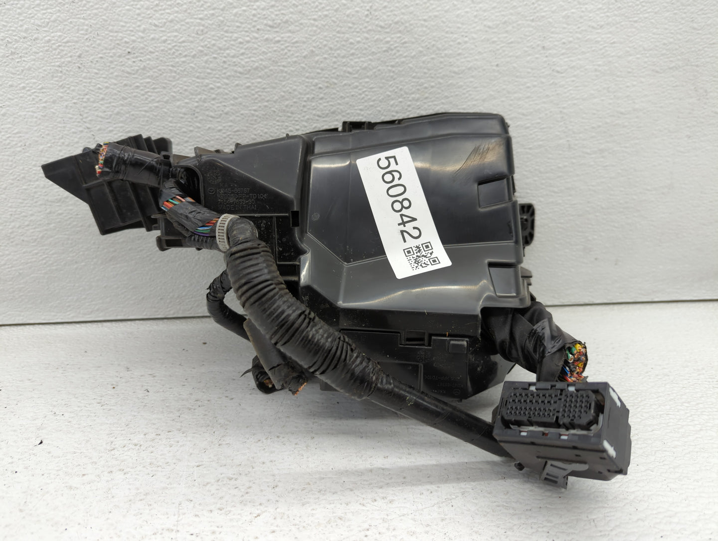 2014-2016 Mazda 6 Fusebox Fuse Box Panel Relay Module P/N:G46C-675X0 KD47-66767 Fits Fits 2014 2015 2016 OEM Used Auto Parts
