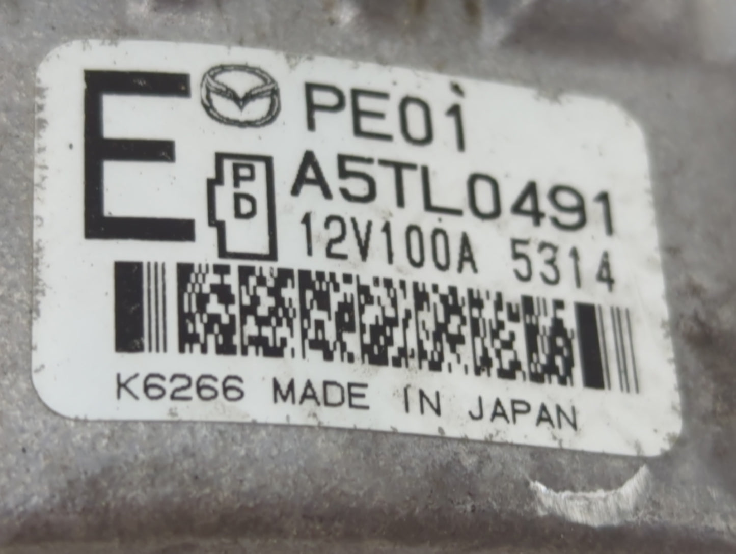 2014-2016 Mazda 6 Alternator Replacement Generator Charging Assembly Engine OEM P/N:A5TL0491 Fits Fits 2013 2014 2015 2016 2