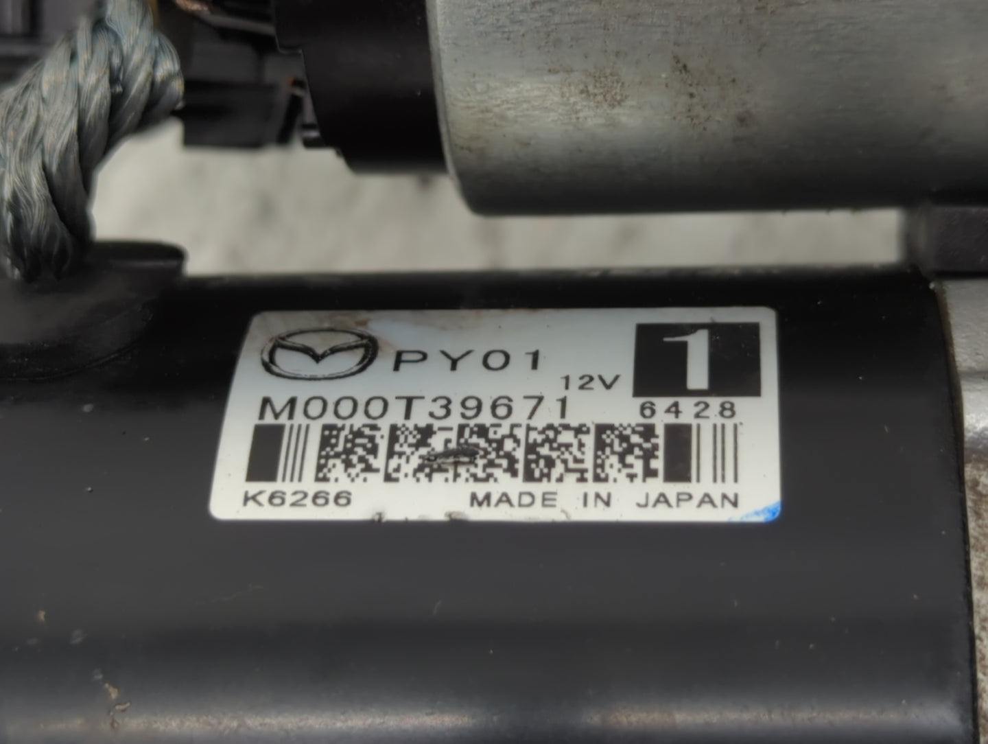 2014-2021 Mazda 6 Car Starter Motor Solenoid OEM P/N:M000T39671 Fits Fits 2014 2015 2016 2017 2018 2019 2020 2021 2022 OEM U