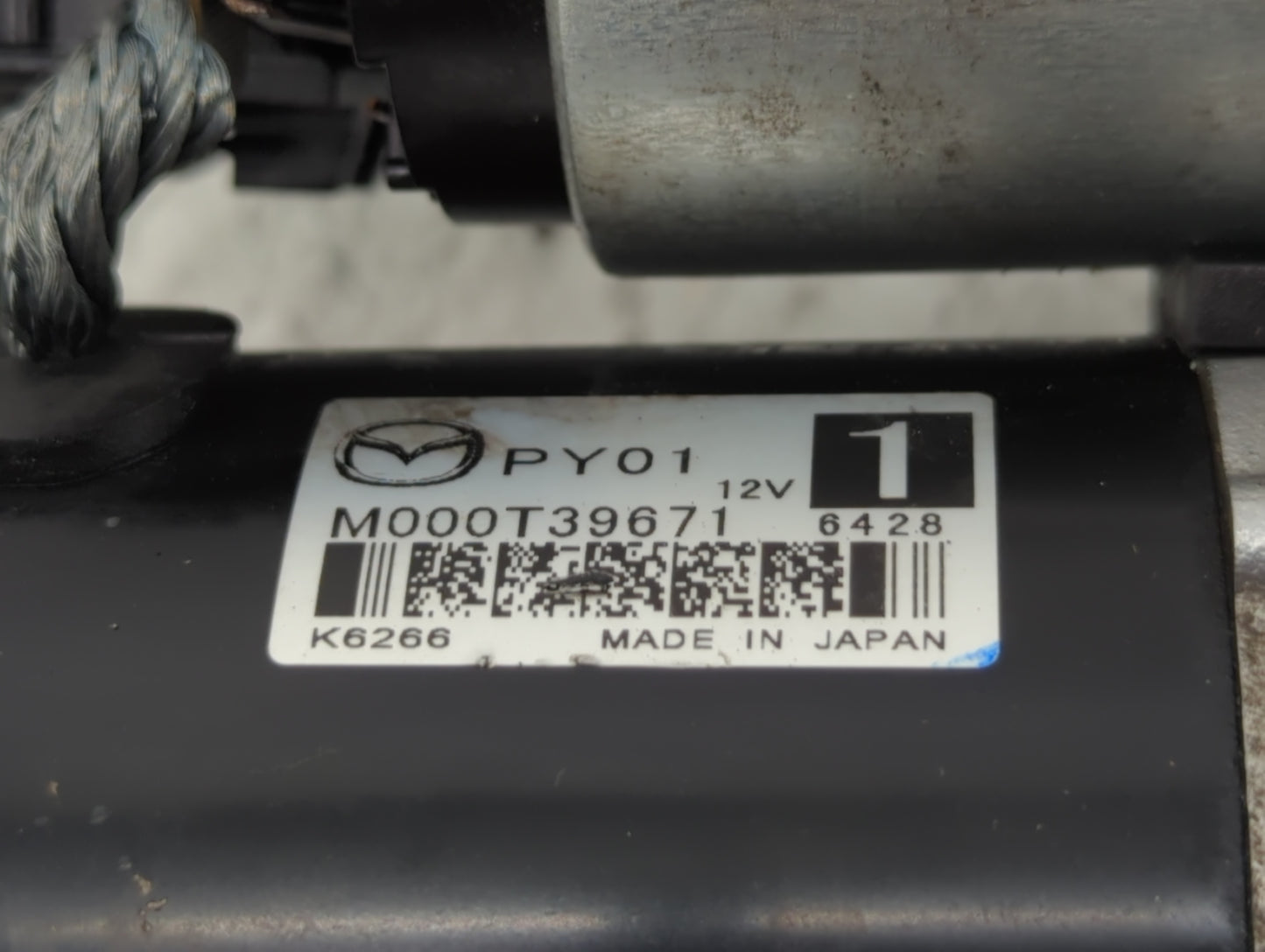 2014-2021 Mazda 6 Car Starter Motor Solenoid OEM P/N:M000T39671 Fits Fits 2014 2015 2016 2017 2018 2019 2020 2021 2022 OEM U