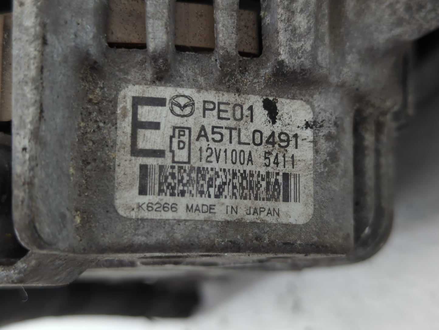 2014-2016 Mazda 6 Alternator Replacement Generator Charging Assembly Engine OEM P/N:A5TL0491 Fits Fits 2013 2014 2015 2016 2