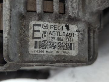 2014-2016 Mazda 6 Alternator Replacement Generator Charging Assembly Engine OEM P/N:A5TL0491 Fits Fits 2013 2014 2015 2016 2017 OEM Used Auto Parts