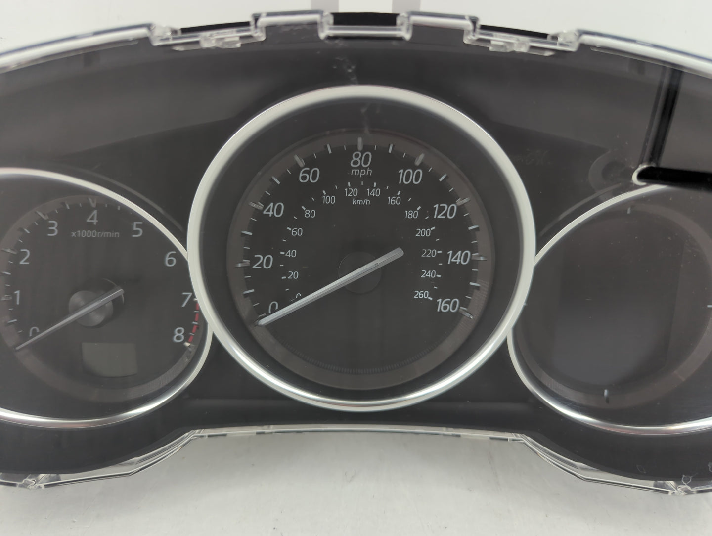 2016 Mazda 6 Instrument Cluster Speedometer Gauges P/N:GNM6B 0736328 Fits OEM Used Auto Parts - Oemusedautoparts1.com