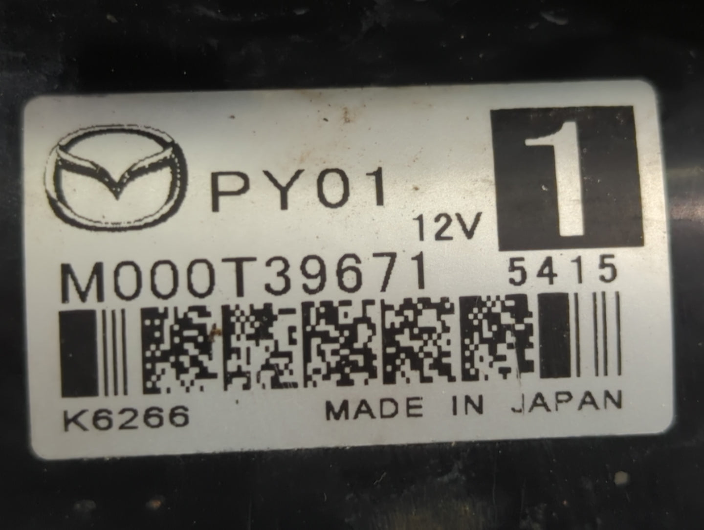 2014-2021 Mazda 6 Car Starter Motor Solenoid OEM P/N:py01 M000T39671 Fits Fits 2014 2015 2016 2017 2018 2019 2020 2021 2022 
