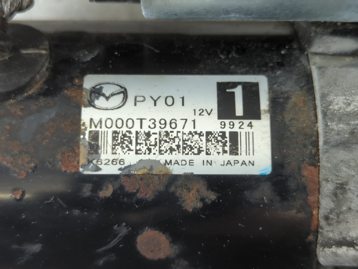 2014-2021 Mazda 6 Car Starter Motor Solenoid OEM P/N:M000T39671 Fits Fits 2014 2015 2016 2017 2018 2019 2020 2021 2022 OEM U