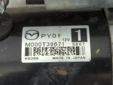 2014-2021 Mazda 6 Car Starter Motor Solenoid OEM P/N:M000T39671 Fits Fits 2014 2015 2016 2017 2018 2019 2020 2021 2022 OEM Used Auto Parts